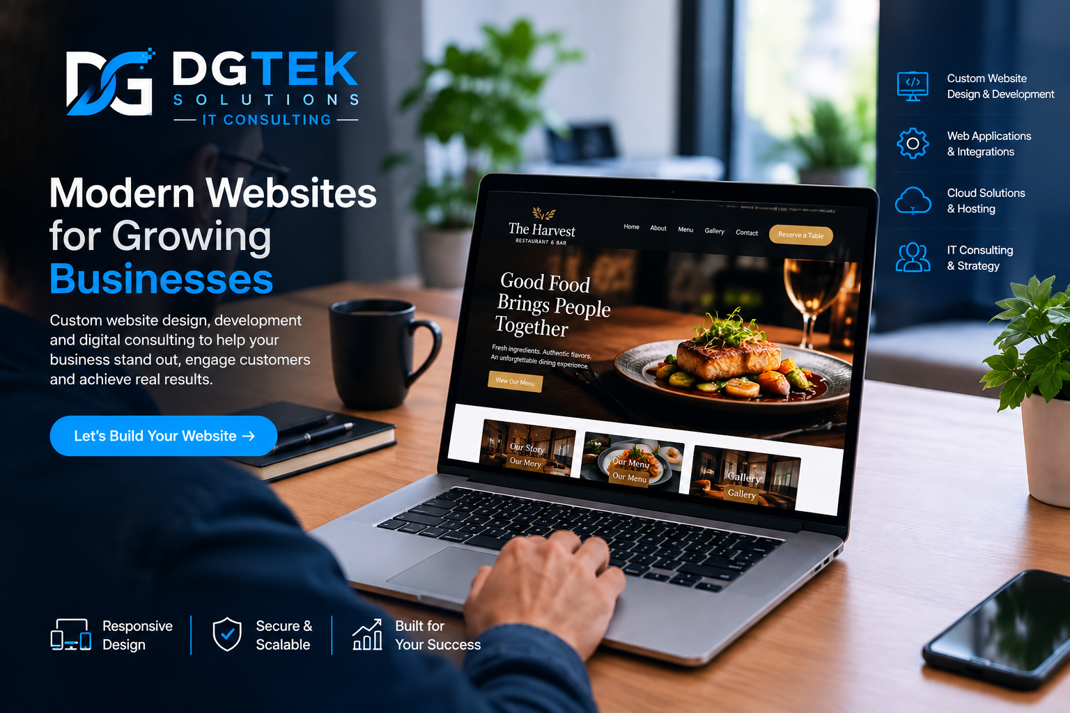 DGTEK Solutions team at work